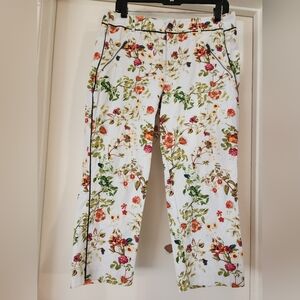 Disney‎ Alice In Wonderland Designer Collection Capri Pants Size 12